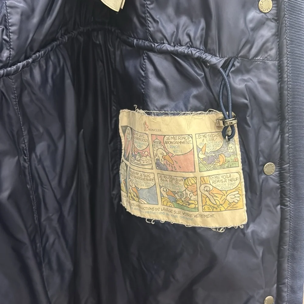 Moncler Hermine Hooded Puffer Jacket Size 2 (Medium) - Picture 8 of 9